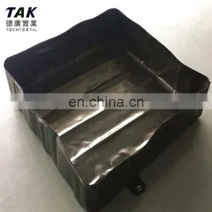 Portable Flexible Oil Chemical Spill Control Barriers Portable Containment Berm thumbnail-1
