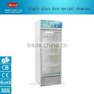 Supermarket Upright Glass Display Showcase for Beverage China Manufactuer thumbnail-1