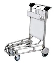 TS-16 Airport Baggage Passenger Aluminium Airport Luggage Trolley thumbnail-1