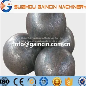 Grinding Media Steel Forged Balls, Grinding Media Mill Steel Balls, Dia.30mm, 50mm Forged Steel Mill Balls thumbnail-3