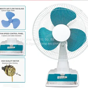 9/12/16inch Table Fan Desk Fan With 120mins Timer（Wechat:13510231336） thumbnail-1