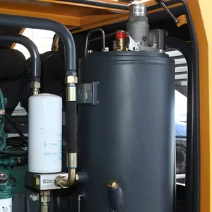 Heavy Duty Diesel Powered Compressor 10 Bars for Mine Drilling Rig thumbnail-5