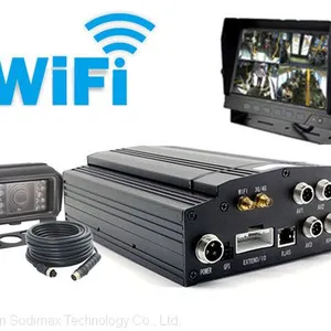 Vehicle CCTV Camera Video Recorder 9 Channel Wireless 4G Mdvr WiFi Mobile DVR thumbnail-3