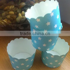 Star Christmas Round Cupcake/liner Muffin Cups thumbnail-2