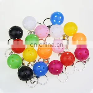 Arronax Mini Pickleball Key Chain Ball With Various Colors for Your Choice Portable Pickleball Key Chain thumbnail-1
