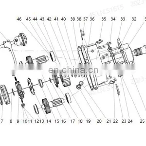 HW90710 HW90710C Truck Spare Parts Synchronizer Ring WG2210103687 thumbnail-2