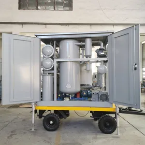 Closed Trailer Type Two Stages Transformer Oil Filtration System thumbnail-4