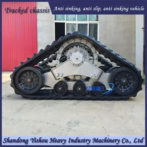 Installation of Half Chain Track Anti Sinking Half Track Assembly for Large Harvesters thumbnail-5