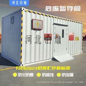 Hazardous Waste Materials Temporary Storage Cabinet/room/cabin/temporary Storage Chemical Equipment Prefabricated/container thumbnail-5