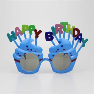 Factory Price Hot Selling Plastic Birthday Glasses for Children's Party Photo Props thumbnail-2