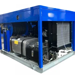 RELIABLE High Pressure 240bar Diesel Drive Pipeline Dredging Machine Sewer Factory Sewage Cleaning Water Based Cleaning Process thumbnail-5