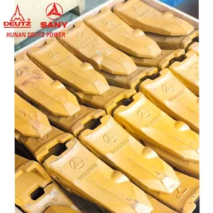 SANY Excavator Bucket Tooth With Adapter Pin and Lock 11902148P 11912709P 11912709K for Manufacturing Plant Use thumbnail-1