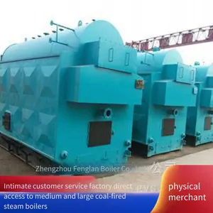 Dzl Horizontal Biomass Steam Boiler, 4-ton Chain Type High-efficiency Energy-saving and Environment-friendly Boiler thumbnail-5