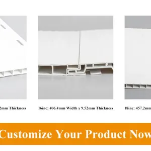 Wholesale PVC Wall Panel Waterproof PVC Wall Panel Interlock PVC Wall Panel for Commercial Use thumbnail-7