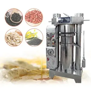 Hydraulic Oil Vegetable Oil Edible Oil Pressing Machine Cold & Hot Pressing Machine thumbnail-1