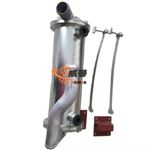 SDLG Original Transmission Oil Radiator 4120000098 Spare Parts for LG936L/LG956L/LG958L Wheel Loader thumbnail-1