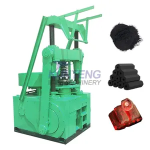 Cow Dung Briquetting Machine BBQ Charcoal Making Machine Honeycomb Stamping Machine thumbnail-1