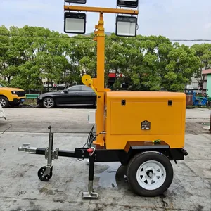 Portable Mobile Outdoor Emergency Lighting Tower thumbnail-1