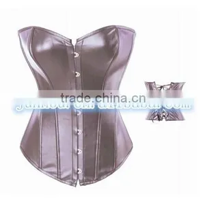 China Wholesale InstylesSexy Leather Coffee Corset thumbnail-1