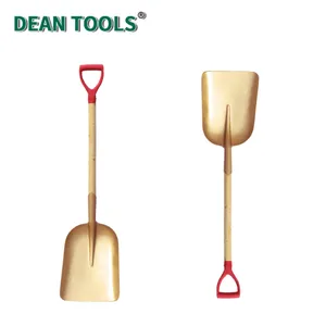 Non-Sparking Dust Pan Shovel With Long Handle,Non-Sparking Shovel,D Grip Handle,Spark-Free Safety Digging Spade thumbnail-5