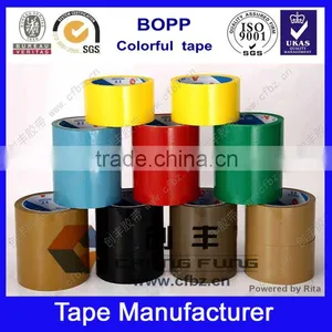 BOPP Colored Adhesive Packing Tape for Gift Packaging thumbnail-1