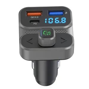 OEMBC95 New Product QC18W and PD18W Bluetooth Car Charger And BT FM Transmitter With U-Disk 95 thumbnail-4