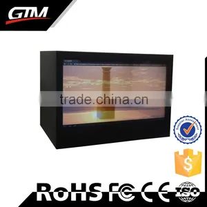 19" Transparent Lcd Touch Screen Kiosk Display Multimedia Good Quality Cheap Price Professional Factory Transparent Lcd Panel thumbnail-1