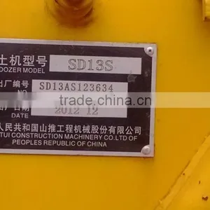 Used Mini Bulldozer Shantui SD13S in Shanghai With Reasonable Price and Good Working Condition thumbnail-4