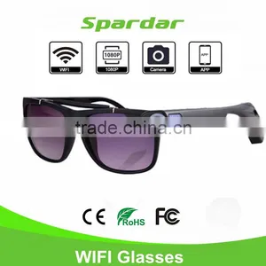 1080 P Wifi Camera Eyewear Glasses With Wifi Connecttive thumbnail-3