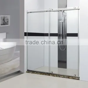 Customized Size Tempered Galss Sliding Shower Screen thumbnail-1