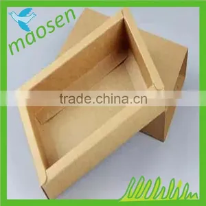 Recycled Foldable Single Wall Cardboard Kraft Paper Packaging Box thumbnail-1