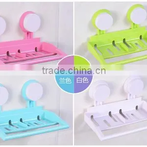 AN614 ANPHY Wall Mounted Plastic Soap,Towel Multifuction Storage Shelf thumbnail-2