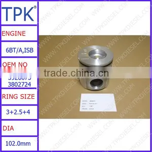 6BT Engine Parts Piston Kit 3928673 3802724 thumbnail-4