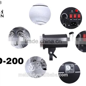 Dison Mini Type 200W LED Studio Light With Ring Flash, Digital Led Video Camera Light thumbnail-3