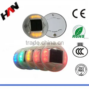 IP68 Reflective Solar Led Road Stud( Flashing or Steady-on ) thumbnail-3