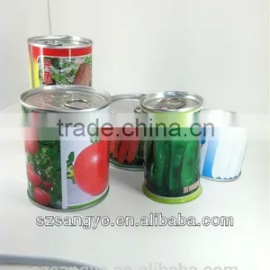 Tin Cans With Printed Picture thumbnail-1