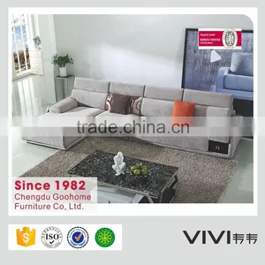 2016 Hottest 3+1+ Left Hand Facing Chaise Sofa Bed Furniture thumbnail-1