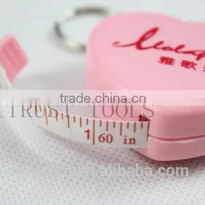 Mini Pink Hearts Tape Measure MT1710 thumbnail-2