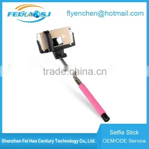 Selfie Stick D09 Bluetooth Monopod With Mirror Handheld Selfie Stick thumbnail-1