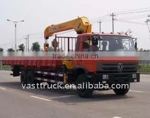 DONGFENG 6.3 Tons Double Axles Truck Mounted Crane Factory Directly Sales thumbnail-1