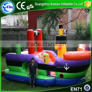Cheap Inflatable Castle Commercial Large Bounce House Inflatable Pirate Ship Bouncer for Kids Supplier's Choice thumbnail-1