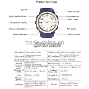 Neweat With Russian Language ,GPS Watch for Kids,Lift Waterproof GPS Watch With SOS Function thumbnail-1