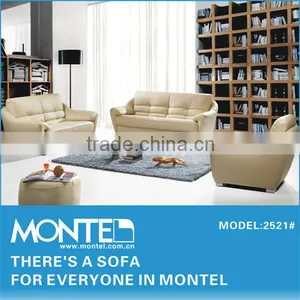 Cheap Genuine Leather Sofa Set thumbnail-1