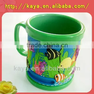 Promotional Customized 2d or 3d Pvc Cover Plastic Cup Mugs Quality Choice thumbnail-1