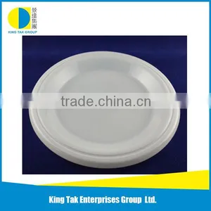 PP Material Transparent / White Big Disposable Plastic Plate thumbnail-1