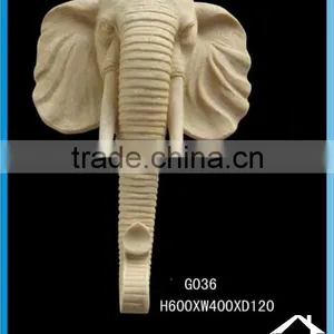 Artificial Sandstone Garden Elephant Sculpture thumbnail-3