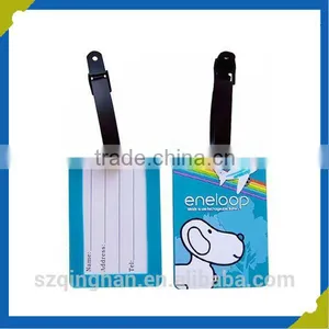 Custom Advertising Luggag Tag Fancy Rubber Luggage Tag Name Paper Card Tags thumbnail-3