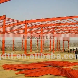 Prefabricated Galvanized Light Steel Structural Steel Frame Workshop thumbnail-1