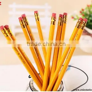 7" Black Lead Hexgonal HB Yellow Pencil thumbnail-6