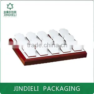 High Grade Wooden Leather Jewelry Stand Trays on Sale thumbnail-1